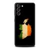 Чехол для телефона с флагом Ирландии для Samsung Galaxy S25 Edge S24 S23 S22 S21 Ultra S20 FE 5G S10 S10E S9 Plus Мягкий ТПУ Чехол