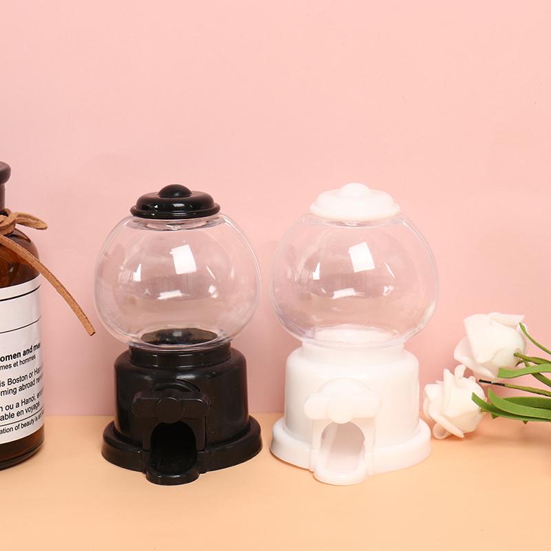 1 шт. Милая сладкая мини-машина для конфет, детский подарок в виде пузырьков, детский банк, диспенсер для игрушек, жевательная резинка, монета, копилка, домашний декор