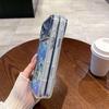 Чехол для iPhone «Звездная Бабочка»: Синий свет со стразами, Полное покрытие для iPhone 12-17 Pro Max, Женский стиль