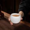 Jinxiangyu Tea Cup, Personal Household Tea Drinking Ice Jade Porcelain Water Cup, Master Cup Kung Fu Tea Set Gift Box High-End, Duofu