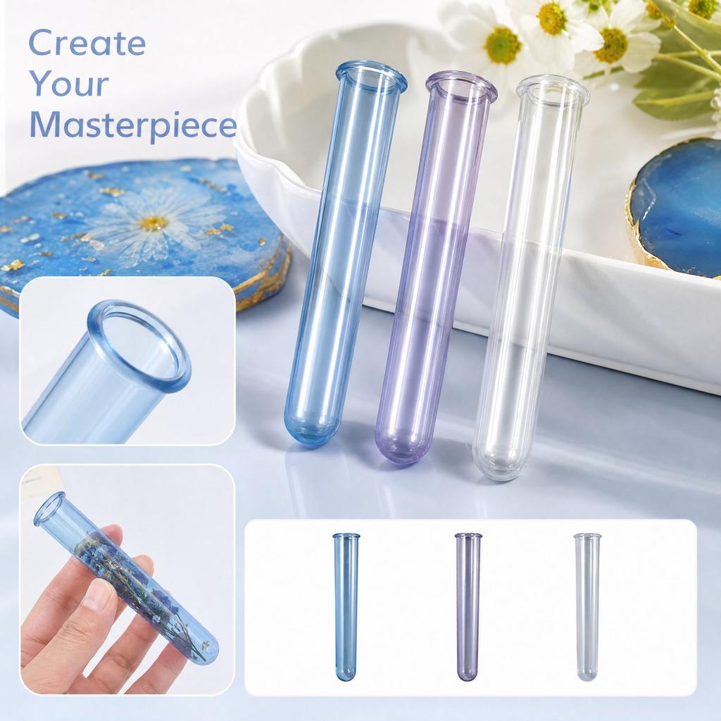 Acrylic Test for Resin Crafts, DIY Epoxy Resin Mixing Supplies