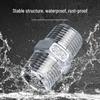304 Stainless Steel Double Head External Thread Nipple