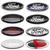UJOV9 1Pc 17.5cm Aluminum Front Grille Hood Logo Sticker For Ford Focus Fiesta Mondeo Ranger Trunk Accessories 3D Luxury Pro Premium