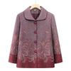 Spring & Autumn Long-Sleeve Coat for Middle-Aged & Elderly Women (Ages 60-70)