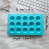 1 шт. Силиконовая форма Роза на 15 ячеек для Шоколада, Конфет, DIY Десертов, Пудинга, Украшения Торта, Инструмент для Изготовления Кубиков Льда