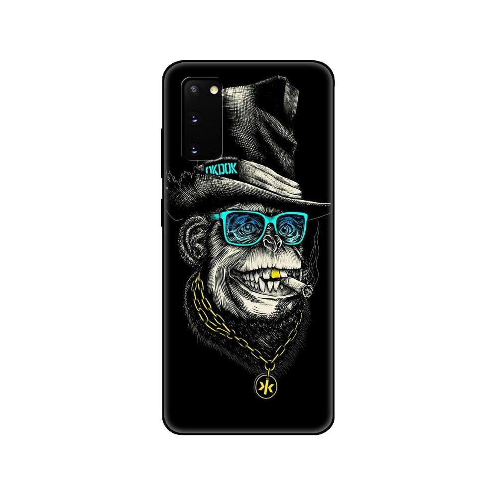 Чехол для Samsung Galaxy S20, чехол для Samsung S20 PLUS S20 Ultra S20 FE, силиконовый чехол из ТПУ, чехлы для телефонов GalaxyS20 S 20 + черный чехол из ТПУ