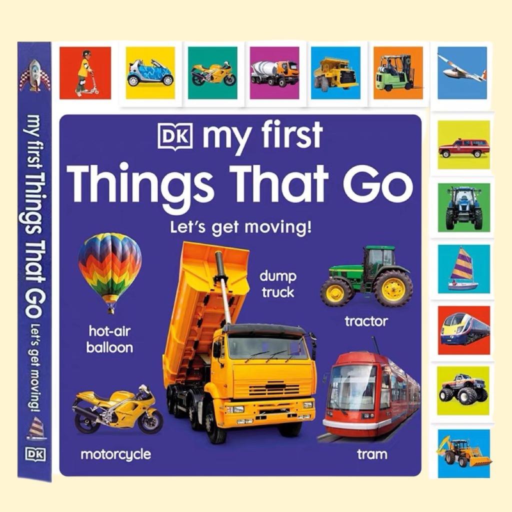 Genuine DK my first words word enlightenment lace book English early education cognitive board book