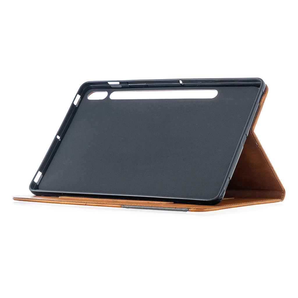 Чехол для Samsung Galaxy Tab S7/S8 11 дюймов (Выпуск 2020/2022)(SM-X700/X706/T870/T875/T876) Защитный чехол-книжка из искусственной кожи Business Premium Folio