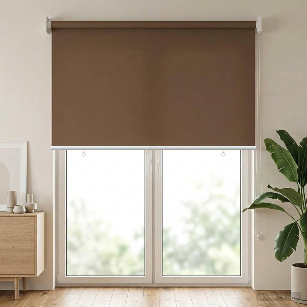 Outdoor Roller Blinds with UV Protection Taupe 60 x 230 cm