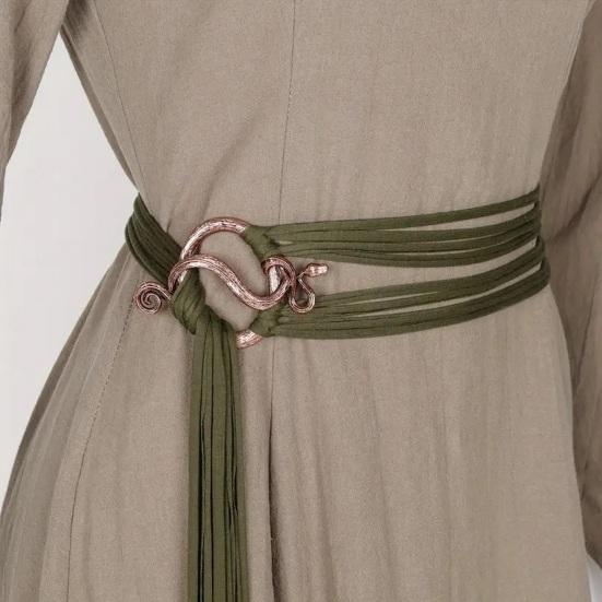 Пояс-веревка ведьмы викинга, регулируемая длина, ренессансный, на Хэллоуин, пояс на талию, фестивальный, аксессуар для ролевого костюма