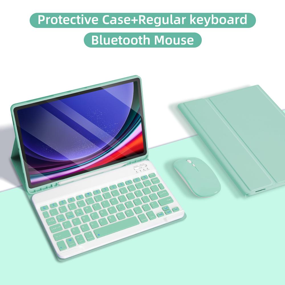 Чехол-клавиатура для Samsung Galaxy Tab S10 Lite 10,9 дюйма SM-X400 X406B Чехол с Bluetooth-клавиатурой для Tab S10 Lite Чехол Funda