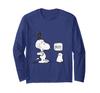 Peanuts Halloween Ghost Terror Snoopy Long Sleeve T-Shirt