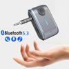 Bluetooth 5.3 Приемник Беспроводной Адаптер 3.5мм AUX USB-накопитель/TF для Автомобильной Колонки Наушников Аудио Музыкальный Приемник Hands Free Автомобильный Комплект
