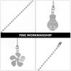 Durable Zinc Alloy Ceiling Fan Chain Pull Beaded Fan Pull Chandelier Chain Pendant Extension Home Decor Hardware Chains Suitable