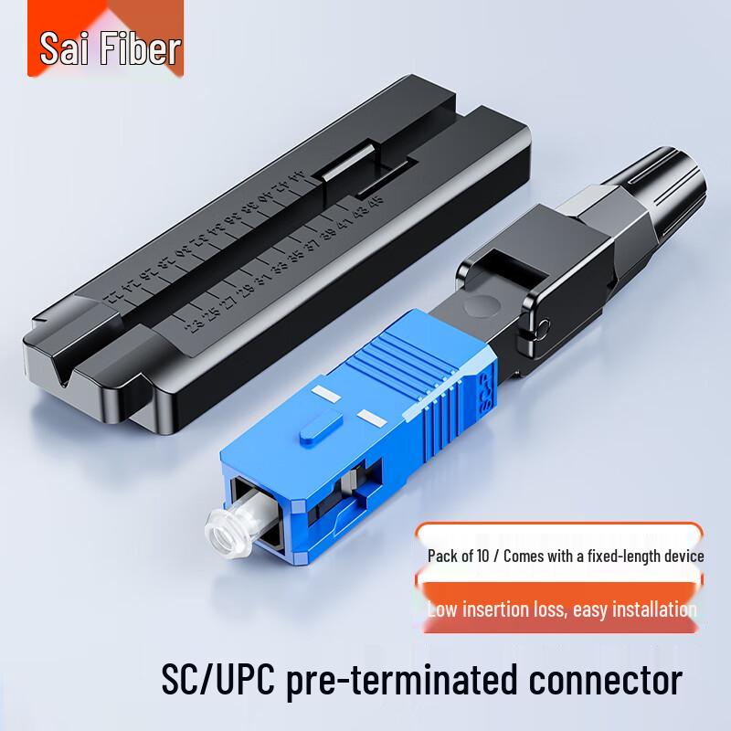 SC/UPC Fiber Optic Cold Splice Connector