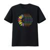 Rainbow Sunflower Love Is T Shirt for LGBTQ Pride Womens Parade Gay Vintage Washed Stretched Slightly Comfortable Casual Homme