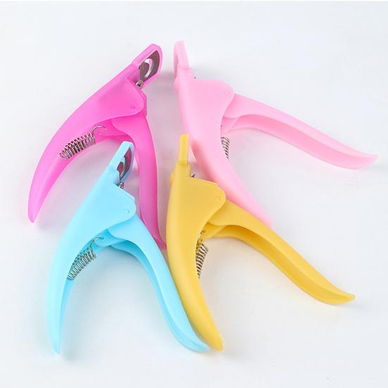 Nail Tip Blade Ergonomic Straight Spring Design Cutter Edge Sharp Labor-saving Manicure Tool U-Type Professional