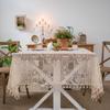 Imaqi Yun Pastoral Crochet Geometric Knitted Tablecloth