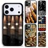 Чехол для телефона с коллажем из военных пуль для iPhone 17 16 15 Pro Max Air 14 13 12 11 Plus Ударопрочный Capa Cover