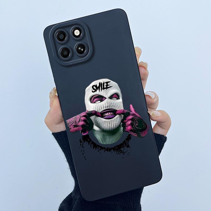 Чехол для Infinix Smart 6 HD Милый Кот Мультяшный Цветок Жидкий Силикон Мягкий ТПУ Ударопрочный Задняя Крышка Чехол для Телефона Smart6 HD X6512