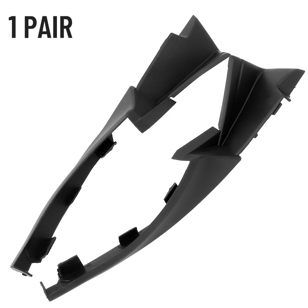 1 Pair Car Front Windshield Wiper Cowl Cover For Nissan For Kicks 2016-2020 Auto Left Right Front Windshield Deflectors