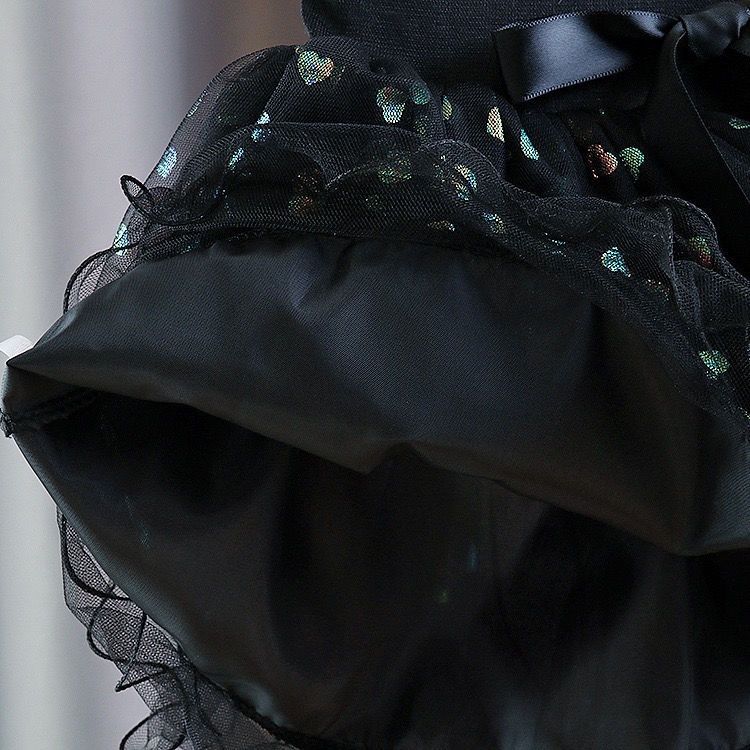 Юбка с принтом для девочек, короткая юбка, летняя детская юбка принцессы, шифоновая юбка для девочек, пышная юбка