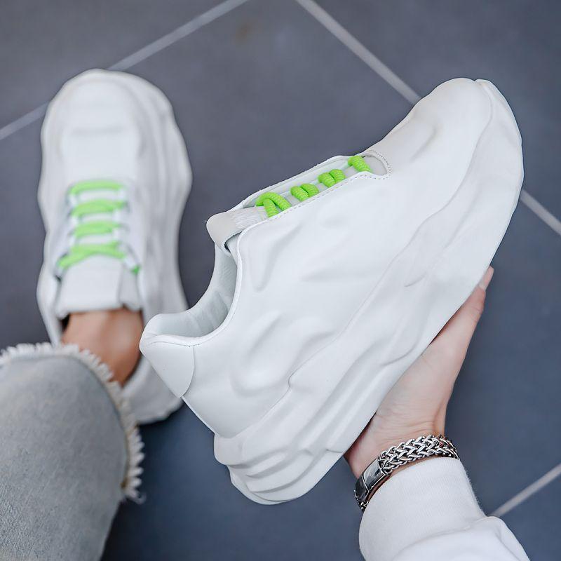 2024 весенние новые сотни пар поп-ботинок, мужские кроссовки на толстой подошве, повседневная обувь, мужская обувь, модная трендовая обувь