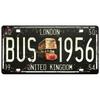 Винтажный Металлический Знак Номерной Знак Pin Up 15x30см