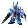 SD Gundam Cross Silhouette Earth Three Gundam пластиковая модель с цветовой кодировкой