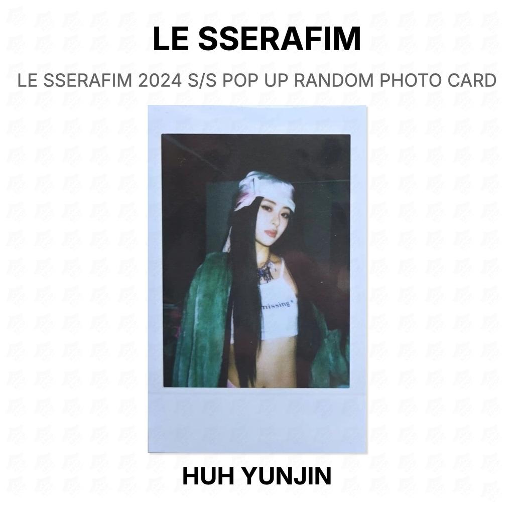 LE SSERAFIM 2024 ВЕСНА/ЛЕТО POP UP СЛУЧАЙНАЯ ФОТОКАРТОЧКА Официальная фотокарточка