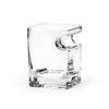 Whiskey Glass with Cigar Holder