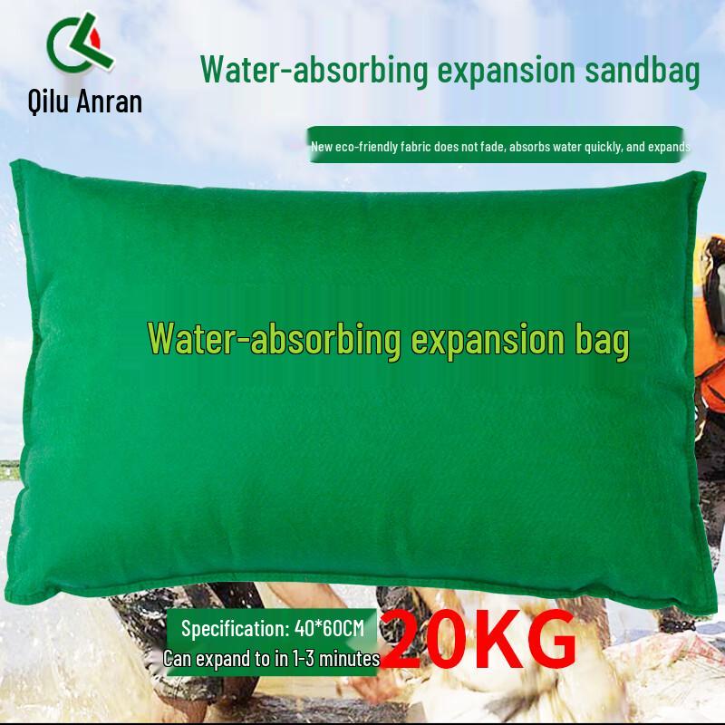 Self-Inflating Flood Barrier Sandbag