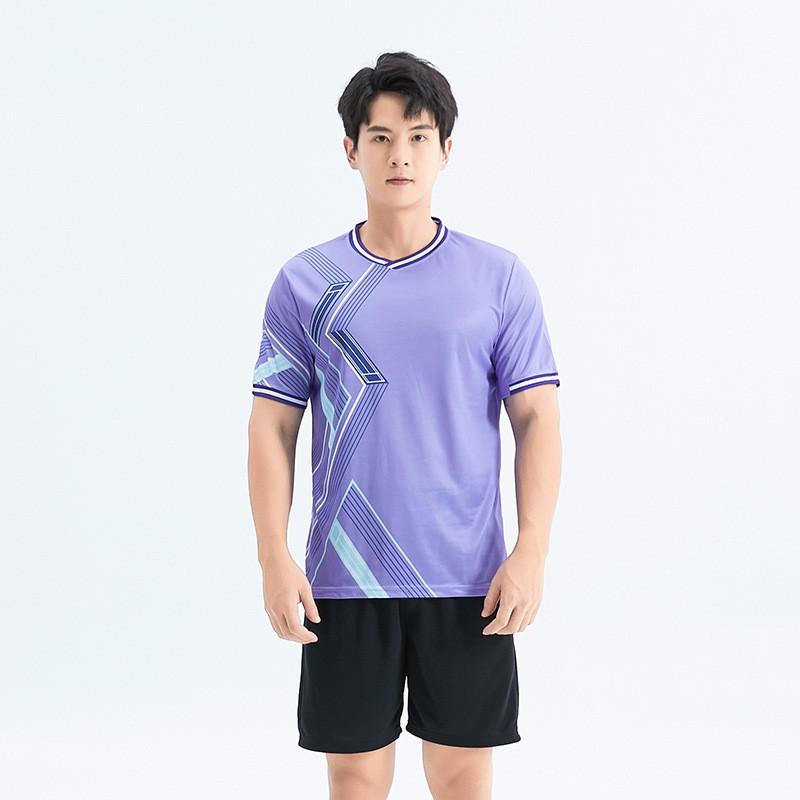 Quick-Dry Kids Badminton Sport Set Breathable Unisex Athletic Shirt Shorts Tennis Table Training Competition
