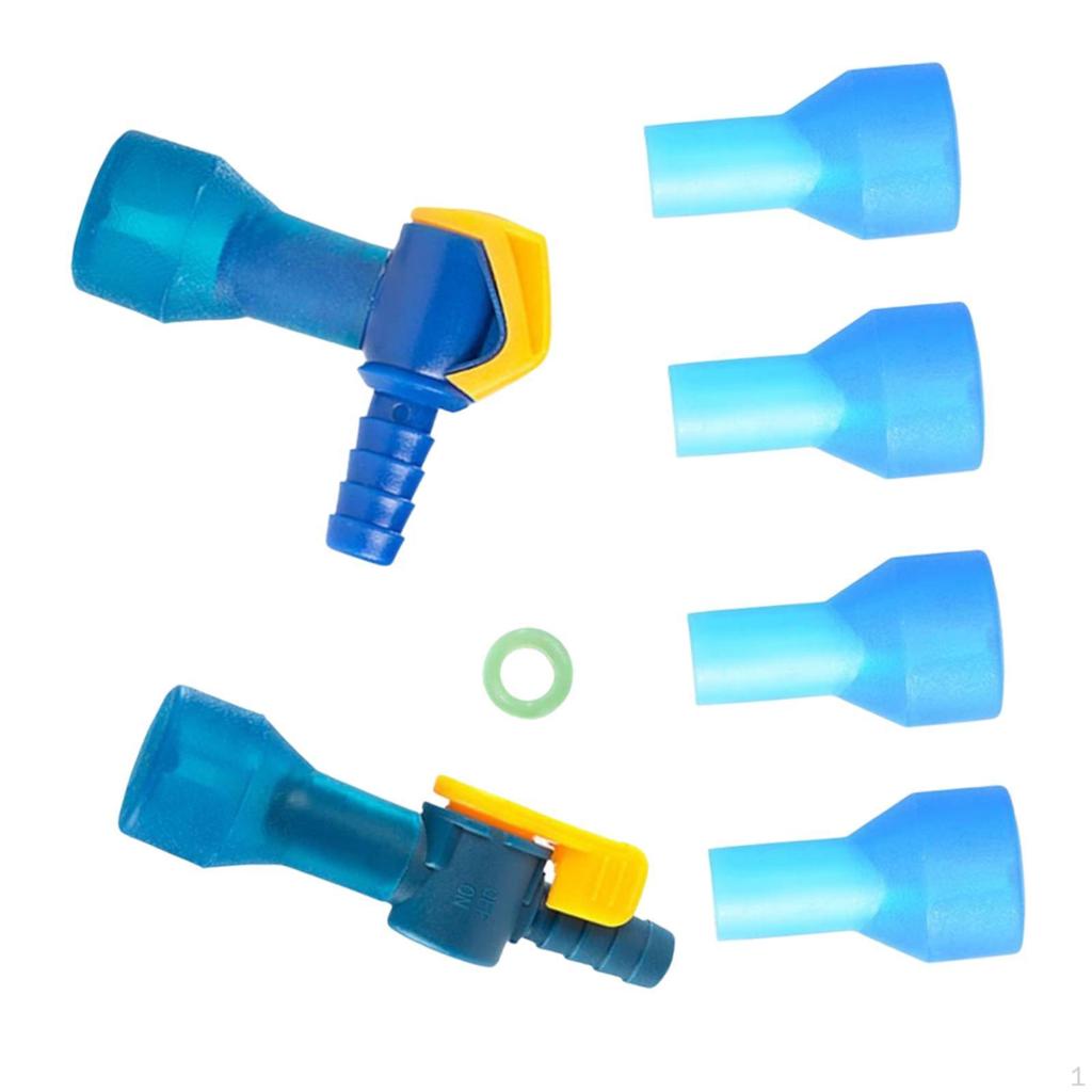 Комплект клапанов для питьевых пузырей, мундштуки, переносные насадки для трубок с соединителями для шлангов для верховой езды