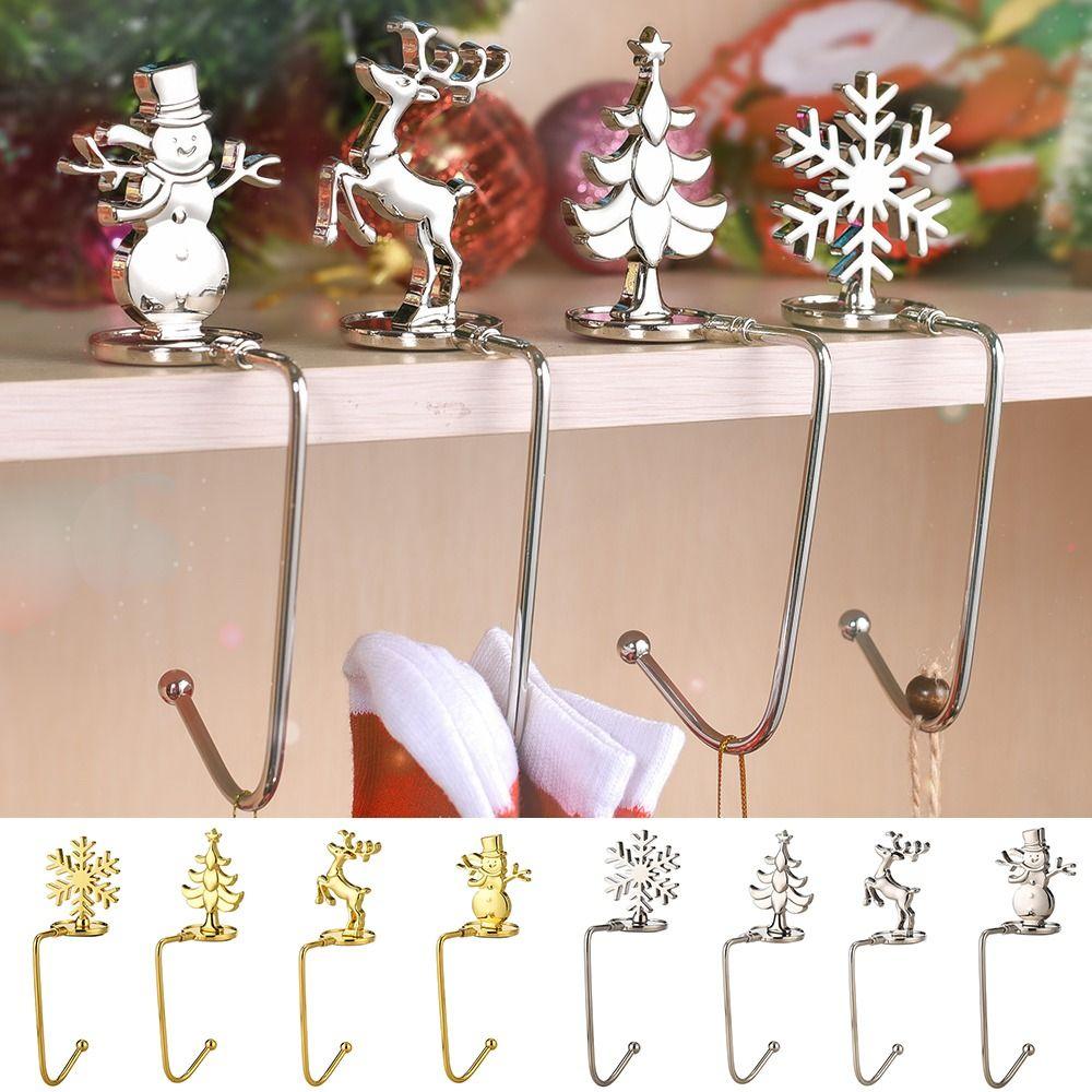 Stockings Clip Christmas Sock Hook Multifunctional Desk Side Hook  Outdoor