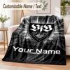 Custom Text Flannel Blanket VfB Stuttgart FC Print Warm Cozy Blanket Home Sofa Bedding