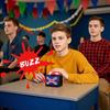 Звуковой и световой buzzer для викторины, предназначенный для детей, взрослых, семейных собраний. Долговечная пластиковая кнопка ответа, предназначенная для дружеских праздников.
