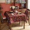 Birds Cotton Linen Table Cloth Dining Restaurant Living Room Tea Table Rectangular Square Table Cover Dustproof