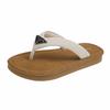 Pinch Foot Flip-flops Women's Outer Wear 2025 New Summer Seaside Leisure Niche High-end Flat-bottomed Beach Cool Slippers