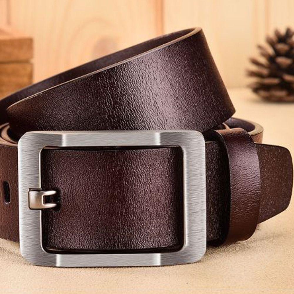 Роскошный дизайн кожаный ремень универсальный брючный ремень ремни ретро поясной ремень
