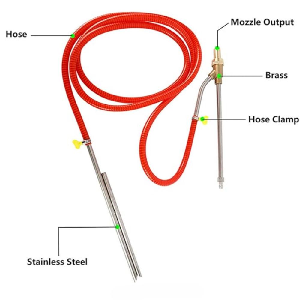 RUMMA KIT Мойка высокого давления пескоструйная 5000 фунтов на кв. дюйм Пескоструйный аппарат 1/4 дюйма Быстросъемный Комплект оборудования для мойки автомобиля для абразива