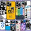 Чехол для телефона Blur Band для iPhone 17 Air 15 Pro 14 Plus 16 Pro Max 17E 16E 12 13 Mini 11 Чехол Милый Fundas