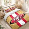Комплект постельного белья 1 пододеяльник 2 наволочки Принт San Francisco 49ers Спальня Домашний декор