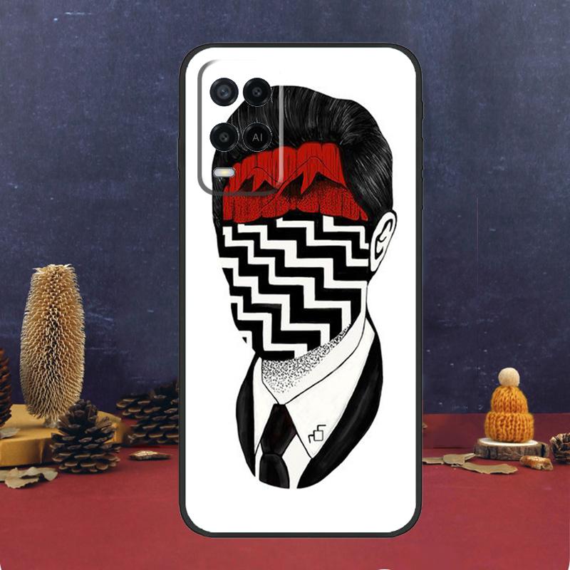 Чехол Fire Walk With Me Twin Peaks для Oppo A5 Pro A6 A15 A18 A38 A58 A78 A98 A54 A74 A94 A17 A57 A80 A60 A40 A16 A76 A96