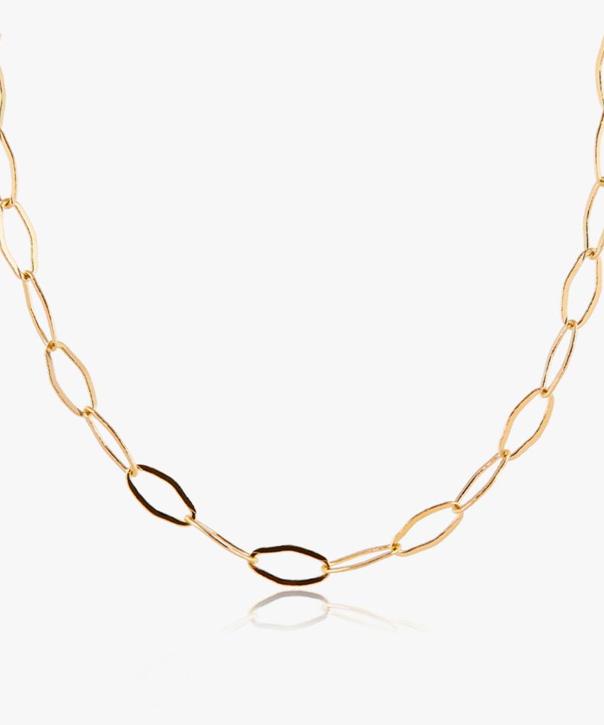 Helene Jewelry 14K 18K Herb Chain Gold Necklace (Type A)