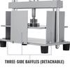 Manual Paper Press Machine, 12x8.6 inch for A4 Sized Papers Flatting Machine, 10cm Thickness Steel Frame Manual Flat Paper Press Machine, Papermaking