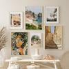 Italy Gallery Wall Art Pictures Sicily Landscape Prints Mediterranean Posters Modern Boho Travel Scenery Canvas Painting Decor