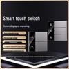Premium Screen Display Smart Switch for Mijia App with Voice-Control, Zero-Fire Version - Whole House Smart Panel