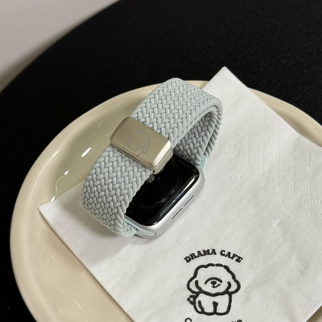 Плетеный ремешок для часов Music Puppy для Apple Watch Series 5-9 и SE