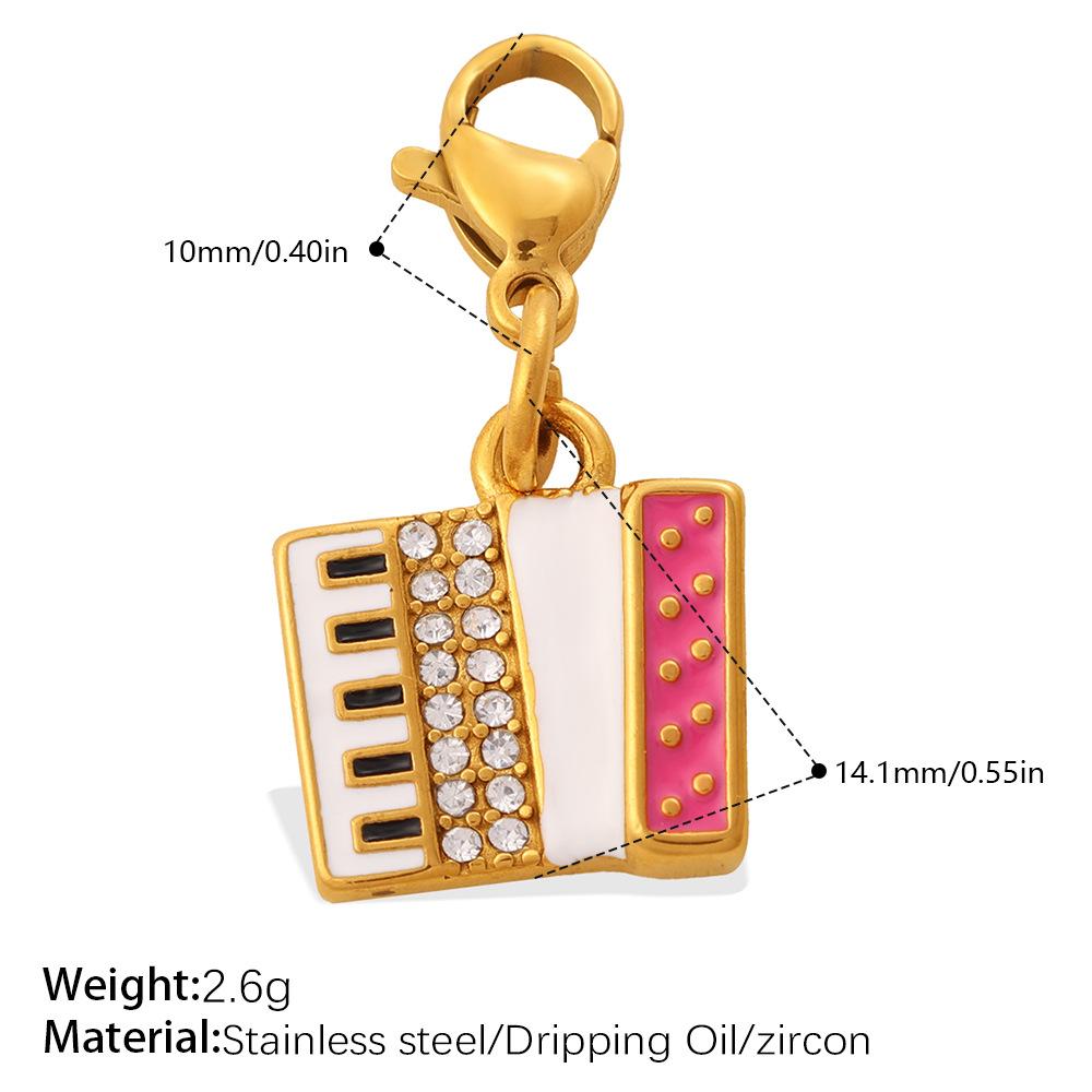 Cute Versatile Camera Envelope Multi-Element Lobster Buckle Pendant Does Not Fade Diy Accessories